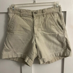 Patagonia men’s 7” stand up shorts khaki canvas size 31